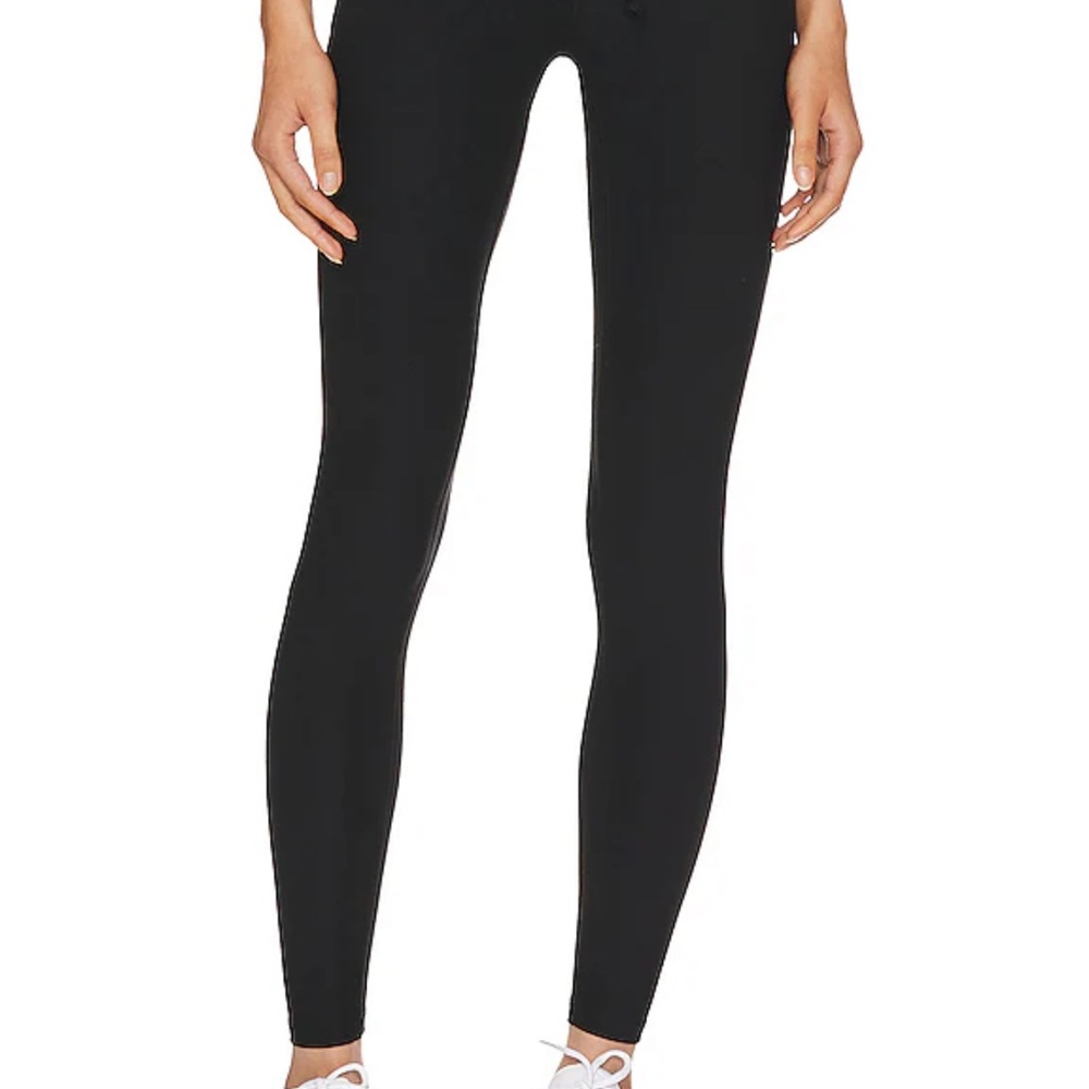 Year of Ours Black Ribbed Legging